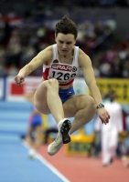 Olesya Bufalova. Silver medallist at European Indoor Championships 2007 (Birminghem) at triple jump