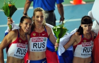 Tatyna Firova. European Champion 2010 (Barselona) at 4x400m