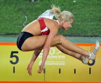 Ineta Radevicha. European Champion 2010 (Barselona)