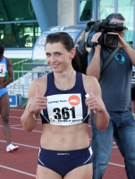 Yevgeniya Polyakova. Winner at World Indoor Championships 2010 (Doha)