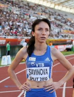 Mariya Savinova. World Continental Cup 2010, Split