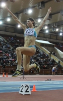 Yuliya Pidluzhnaya. Bronze medallist at Russian Indoor Championships 2011