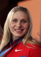 Yelena Migunova. European Indoor Champion 2011 (Paris) at 4400m