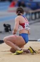 Olesya Zabara (Bufalova). Silver medallist at European Indoor Championships 2011 at triple jump