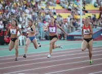 Yelizaveta Savlinis. Silver at Russian Championships 2011 at 100m