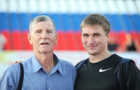 Dmitriy Tarabin. With Mikhail Mikheyev