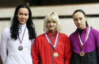 Yelizaveta Savlinis. Silver Russian Indoor Championships 2011 at 200m