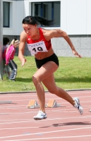 Yelizaveta Savlinis. Winner at Russian Cup 2011 at 200m