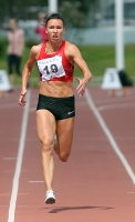 Yelizaveta Savlinis. Winner at Russian Cup 2011 at 200m