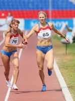 Tatyana Veshkurova. Russian Champion 2011 at 4x400m