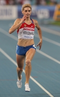 Antonina Krivoshapka. 5th place at World Championships 2011 (Daegu) at 400m 