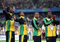 Usain Bolt. World Champion 2011 (Daegu) at 4x100m
