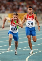 Konstantin Svechkar. 4st place at World Championships 2011 at 4x400m