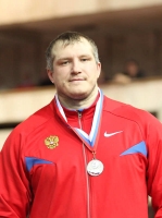 Ivan Yushkov. Silver medallist at Russian Indoor Championships 2012