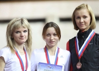Kristina Khaleyeva. Silver medallist Russian Indoor Championships 2012 at 3000m