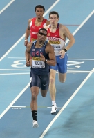 World Indoor Championships 2012 (Istanbul, Turkey). Heats at 400 Metres. Gil Roberts (USA)