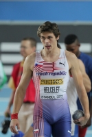 World Indoor Championships 2012 (Istanbul, Turkey). Heptathlon. Shot Put. Adam Sebastian Helcelet (CZE)