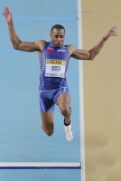World Indoor Championships 2012 (Istanbul, Turkey). Qualification at Long Jump. Tyrone Smith (BER)
