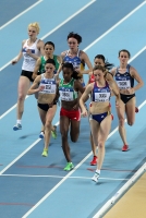 World Indoor Championships 2012 (Istanbul, Turkey). Heats at 1500 Metres. Genzebe Dibaba (ETH)