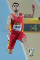 World Indoor Championships 2012 (Istanbul, Turkey). Qualification at Long Jump. Eusebio Cáceres (ESP)