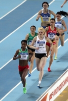 World Indoor Championships 2012 (Istanbul, Turkey). Heats at 1500 Metres. Genzebe Dibaba (ETH)