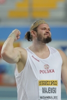 World Indoor Championships 2012 (Istanbul, Turkey). Shot Put Bronze is Tomasz Majewski (POL) 