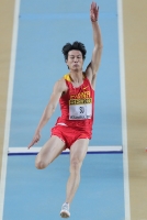 World Indoor Championships 2012 (Istanbul, Turkey). Qualification at Long Jump. Xiongfeng Su (CHN)