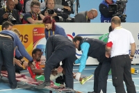 World Indoor Championships 2012 (Istanbul, Turkey). Semi-Final at 400 Metres. Rabah Yousif (SUD)