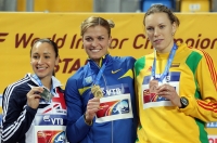 World Indoor Championships 2012 (Istanbul, Turkey). Pentathlon Champion is Natallia Dobrynska (UKR), Silver Jessica Ennis (GBR), Bronze is Austra Skujyte (LTU)