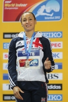 World Indoor Championships 2012 (Istanbul, Turkey). Pentathlon Silver is Jessica Ennis (GBR)