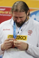 World Indoor Championships 2012 (Istanbul, Turkey).  Shot Put Bronze is Tomasz Majewski (POL)