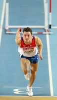 World Indoor Championships 2012 (Istanbul, Turkey). Heats at  60 Metres Hurdles. Konstantin Shabanov