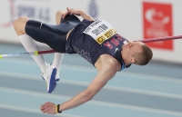 World Indoor Championships 2012 (Istanbul, Turkey). High Jump.  Qualification. Jesse Williams (USA)