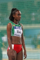 World Indoor Championships 2012 (Istanbul, Turkey). 	Final at 1500 Metres. Tizita Bogale (ETH)