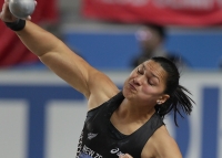 World Indoor Championships 2012 (Istanbul, Turkey). Shot Put Champion. Valerie Adams (NZL)