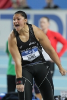 World Indoor Championships 2012 (Istanbul, Turkey). Shot Put Champion. Valerie Adams (NZL)