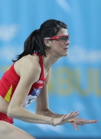 World Indoor Championships 2012 (Istanbul, Turkey). High Jump. Final. 6th place is Ruth Beitia (ESP)