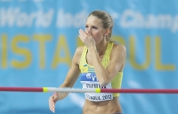 World Indoor Championships 2012 (Istanbul, Turkey). Silver at High Jump. Ebba Jungmark (SWE)