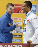 World Indoor Championships 2012 (Istanbul, Turkey). Heptathlon Champion. Ashton Eaton (USA) and Bronze - Artem Lukyanenko 