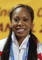 World Indoor Championships 2012 (Istanbul, Turkey). 400m Champion Sanya Richards-Ross (USA)