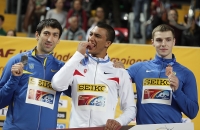 World Indoor Championships 2012 (Istanbul, Turkey). Heptathlon Champion. Ashton Eaton (USA). Silver - Oleksiy Kasyanov (UKR), Bronze - Artem Lukyanenko 