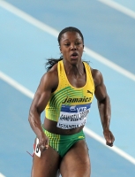 World Indoor Championships 2012 (Istanbul, Turkey). Semi-Final at 60 Metres. Veronica Campbell-Brown (JAM)
