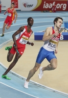 World Indoor Championships 2012 (Istanbul, Turkey). 	4x400 Metres Relay Final. Semen Golubev