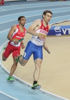 World Indoor Championships 2012 (Istanbul, Turkey). 	4x400 Metres Relay Final. Vladislav Frolov