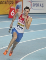 World Indoor Championships 2012 (Istanbul, Turkey). 	4x400 Metres Relay Final. Sergey Petukhov