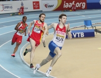 World Indoor Championships 2012 (Istanbul, Turkey). 	4x400 Metres Relay Final. Valentin Kruglyakov