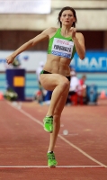Yuliya Pidluzhnaya. Silver at Russian Winter 2012
