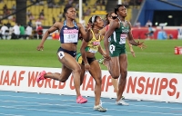 Carmnelita Jeter. 100 m Reigning World Champion, Daegu 2011