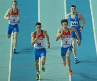 Pavel Trenikhin. Russian Indoor Champion 2012 at 400m