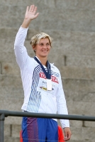Barbora Spotakova. Silver at World Championships 2009